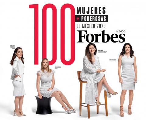 Exalumnas en “100 mujeres más poderosas de México, Forbes 2020”