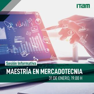 Póster Sesión Informativa Maestría en Mercadotecnia